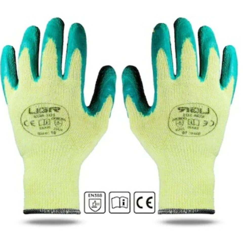 Ugr Yeşil Lateks Eldiven No:10