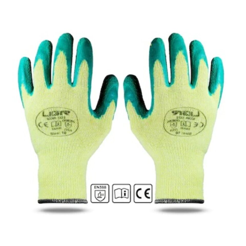 Ugr Yeşil Lateks Eldiven No:10