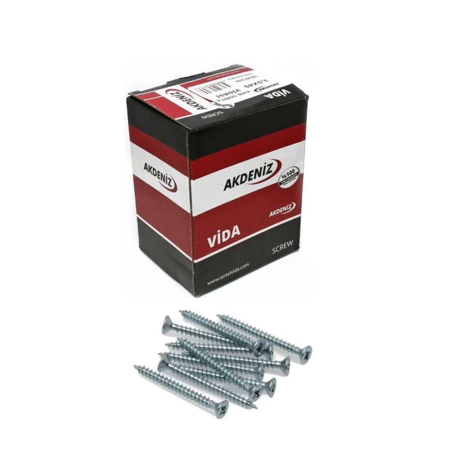 Akdeniz Sunta Vidası 4.0x60 (200 Ad.)