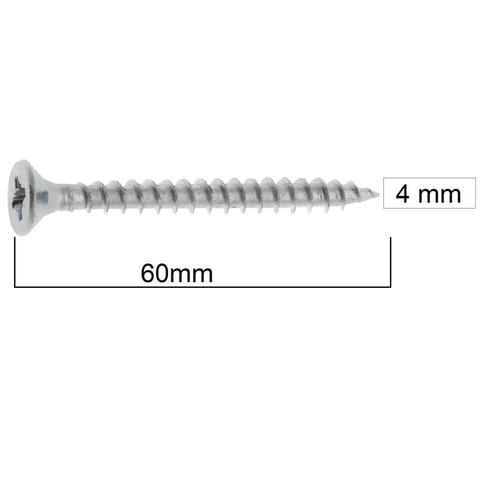 Akdeniz Sunta Vidası 4.0x60 (200 Ad.)