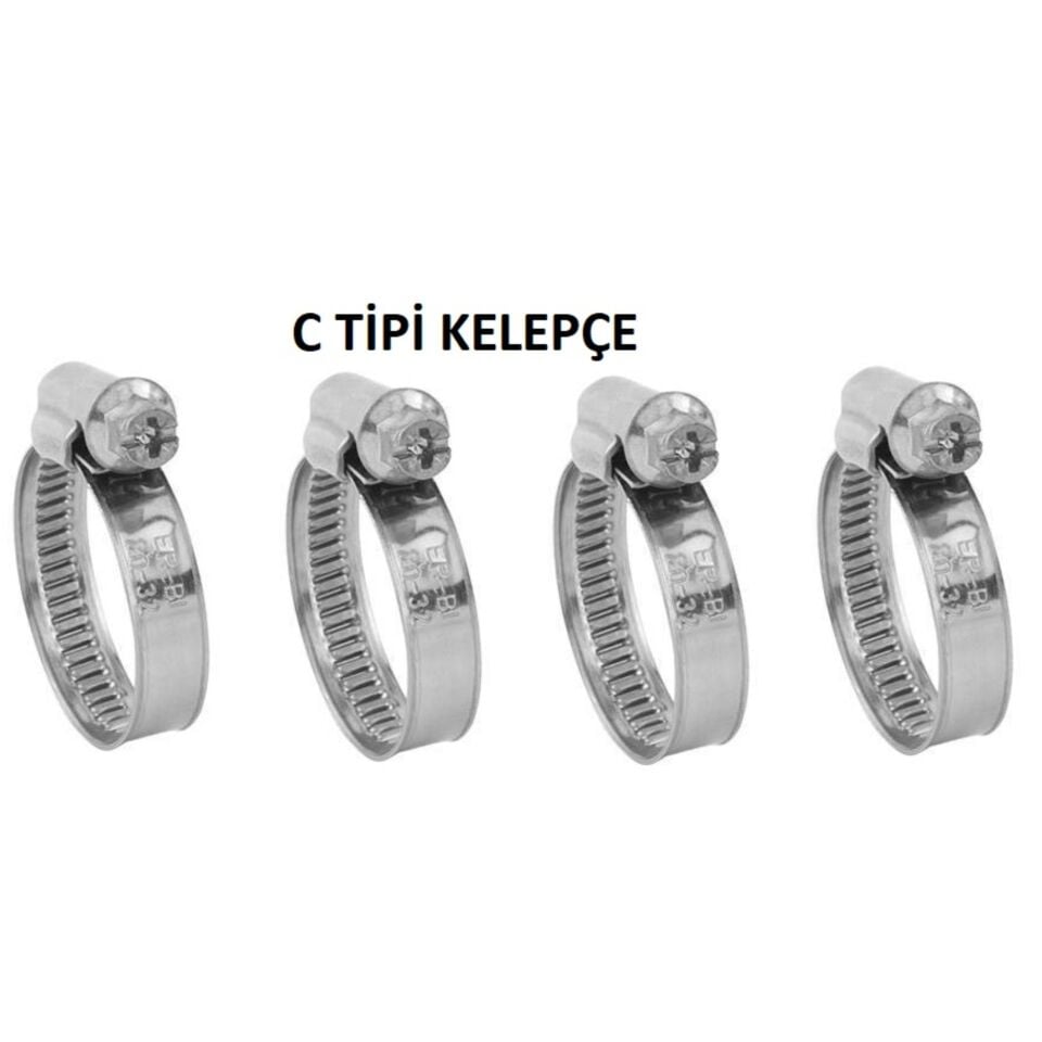Erbi Dkp C Tipi Hortum Kelepçesi 023-035