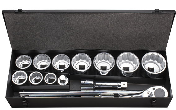 Ceta Form 15 Parça 1'' 12 Köşe (Yıldız) Lokma Takımı - C40-15MB2