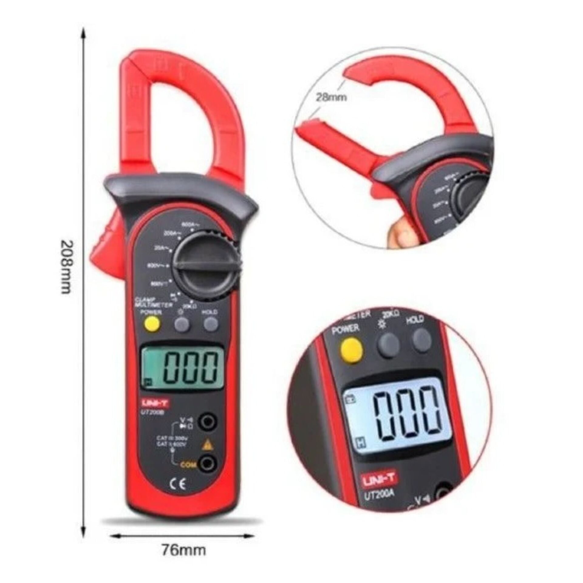 Unı-t UT200A Dijital Pens Ampermetre
