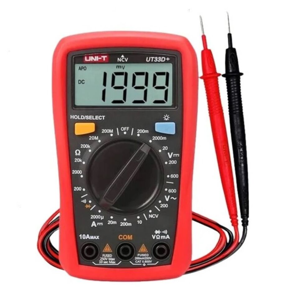 Unı-t Ut33d+ Dijital Multimetre