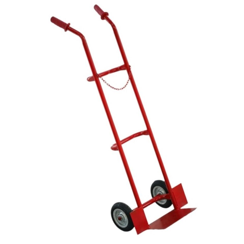 Hangar Tüp Taşıma Arabası Ekstra Kırmızı Kod:2171