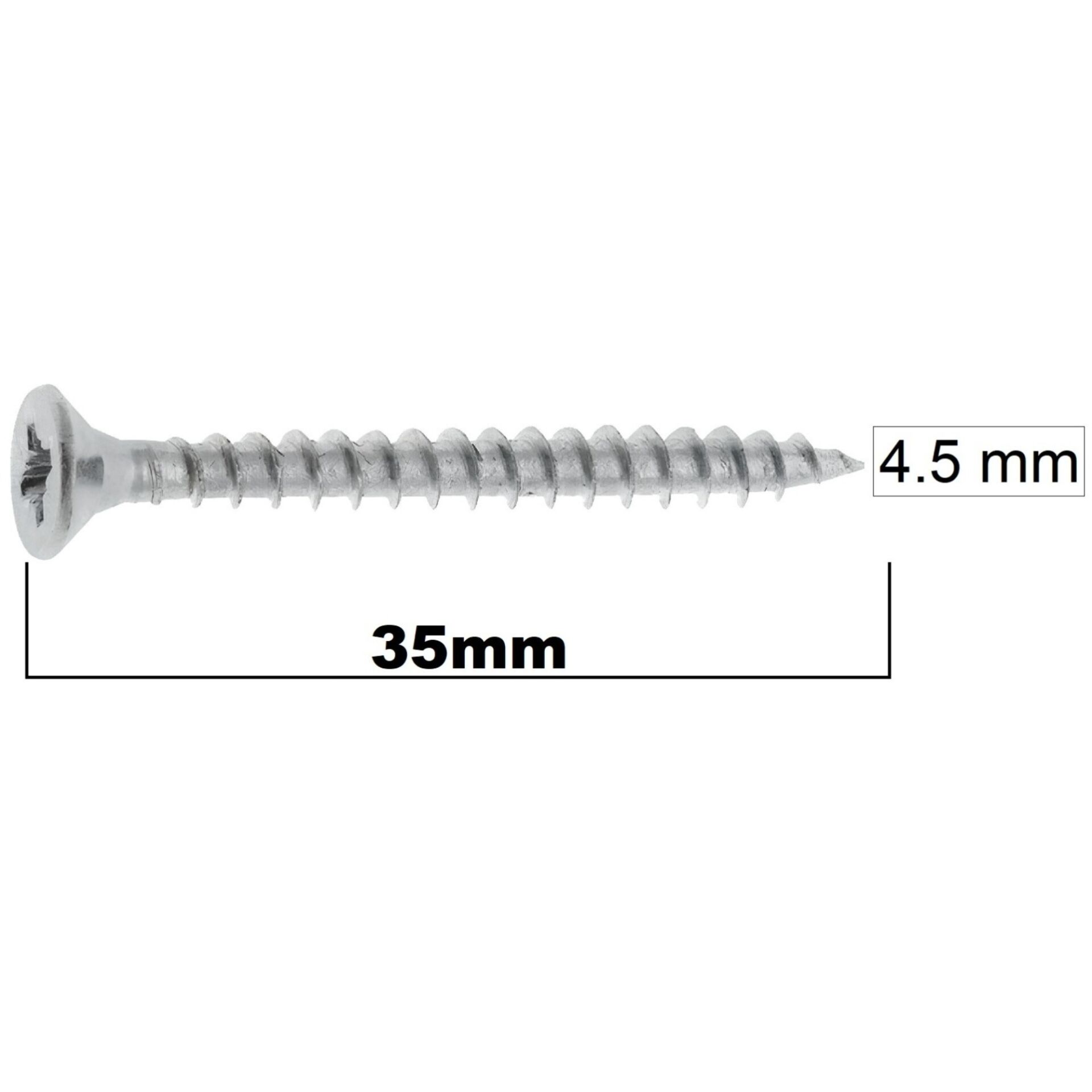 Akdeniz Sunta Vidası 4.5x35 (200 Ad.)