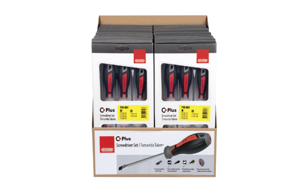 Ceta Form C-Plus Tornavida Takım Teşhir Seti 12 x F99-701 - SF99-701