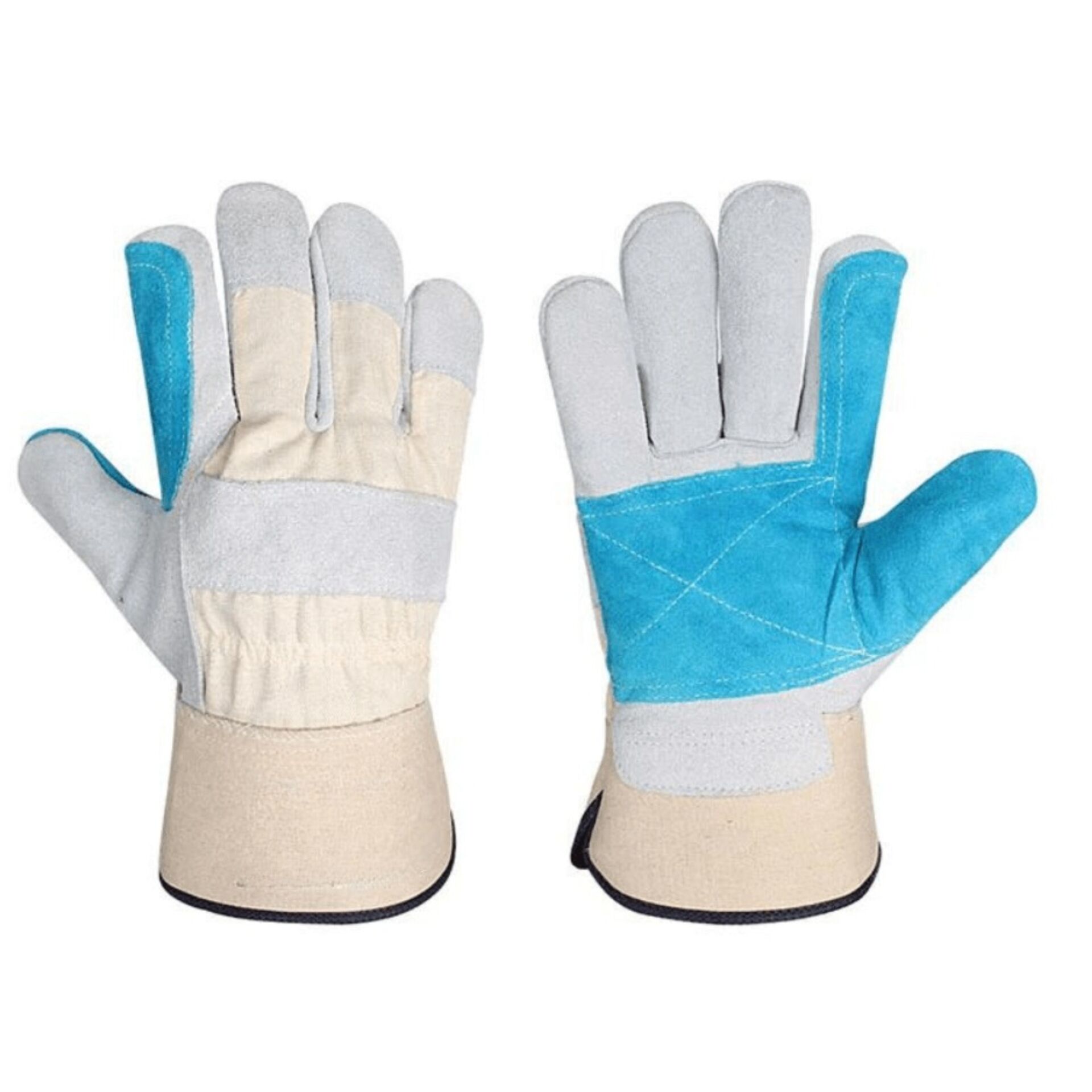 V10 Luxury Yeşil Takviyeli Deri Eldiven C-801