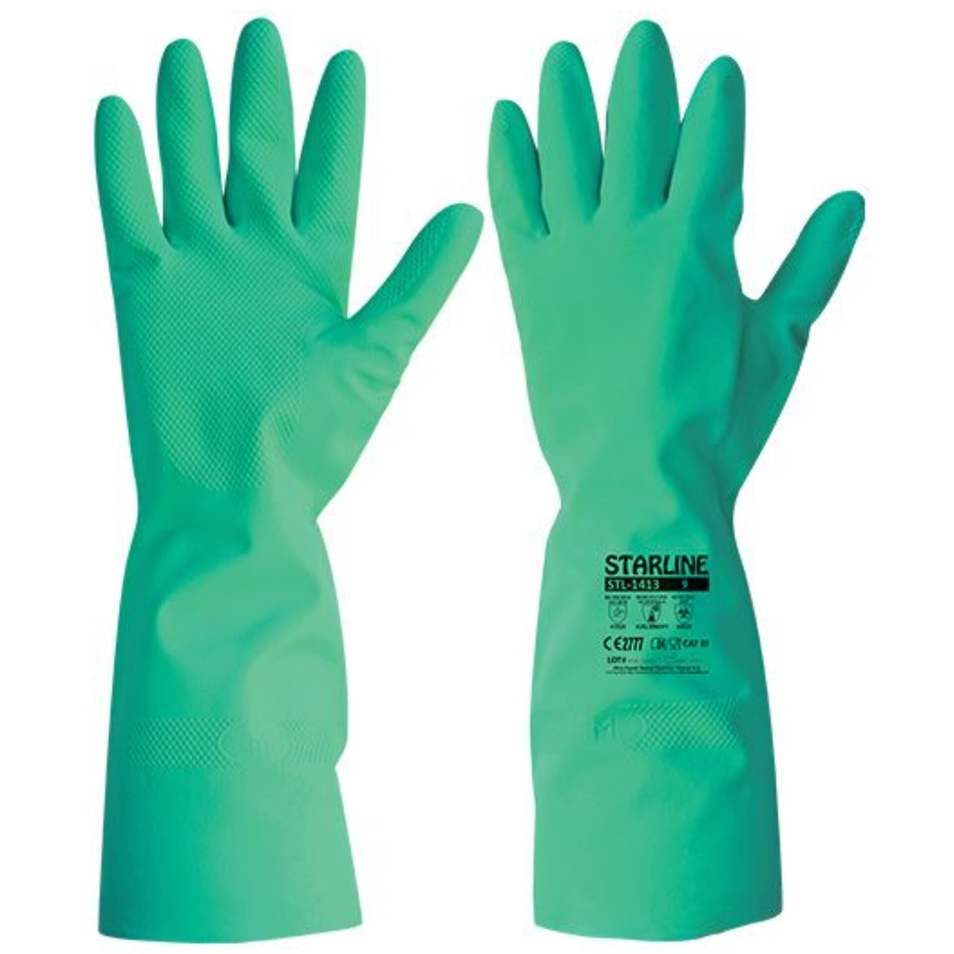 Starlıne Yeşil Asit Eldiveni No:10 33 Cm Stl 1413