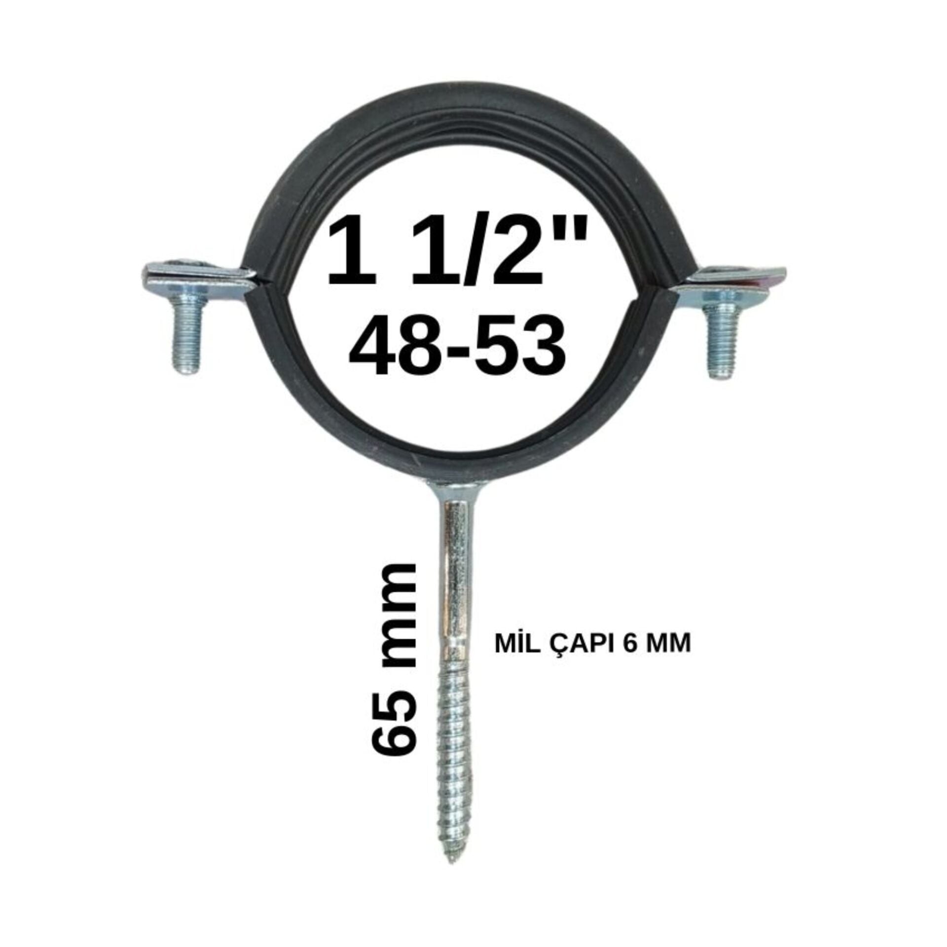 Erbi Kısa Trifonlu Kelepçe 1 1/2''