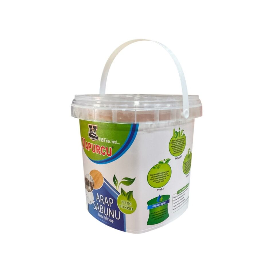 Vapurcu Arap Sabunu Kova 500 Gr