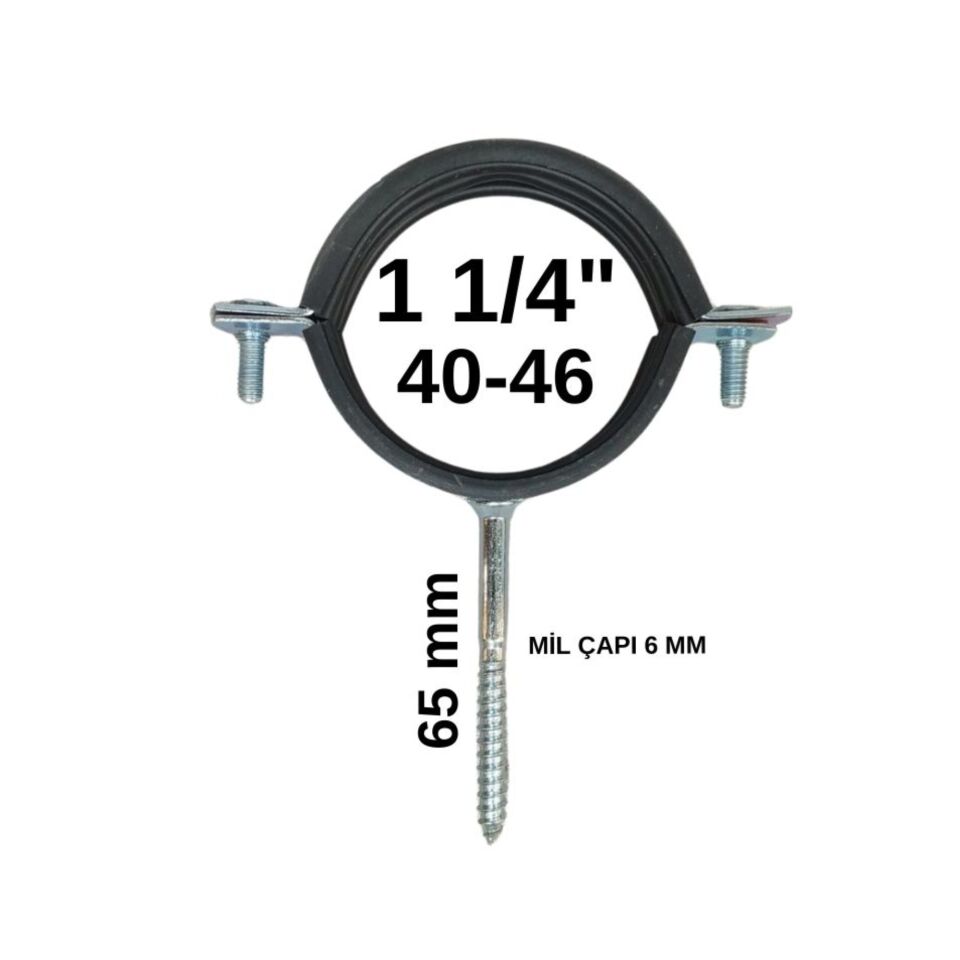 Erbi Kısa Trifonlu Kelepçe 1 1/4''