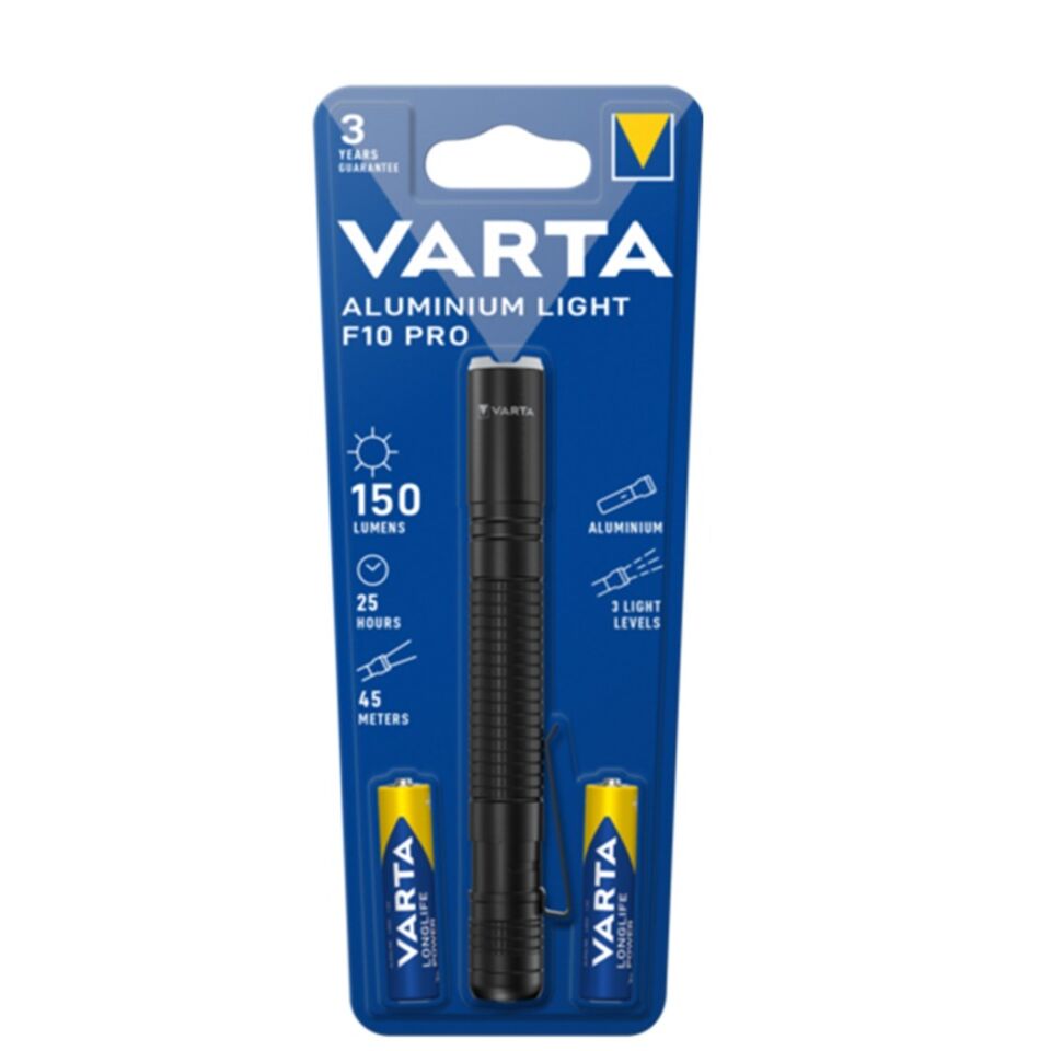Varta Alüminyum Lıght Fener F10 2AAA (16606)