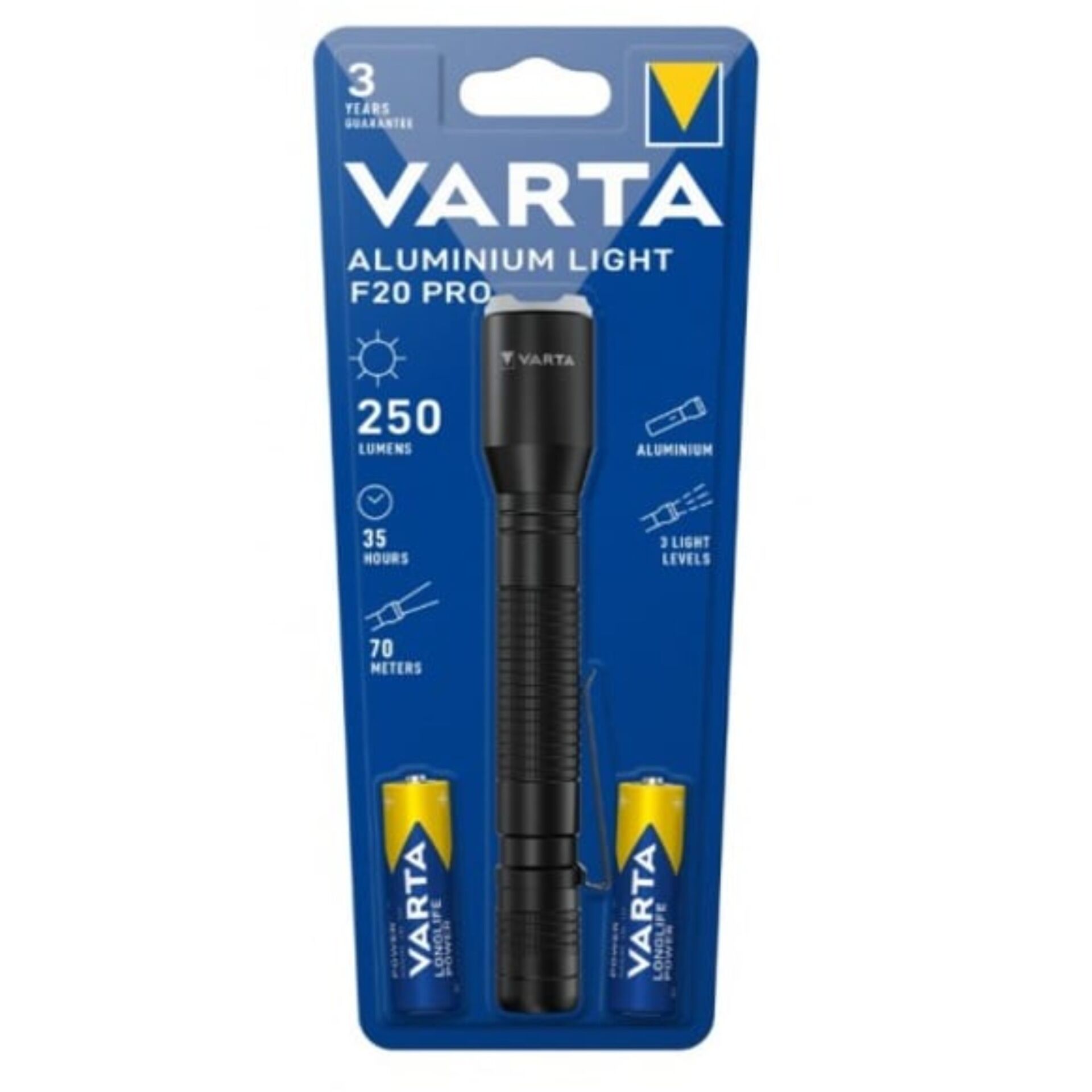 Varta Alüminyum Lıght Fener F20 2aa (16607)