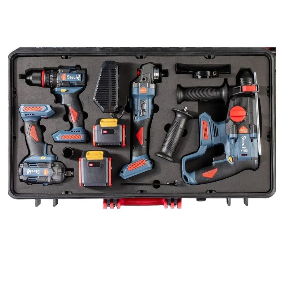 Stech-end Akülü 4 Lü Set 20v Sxs401