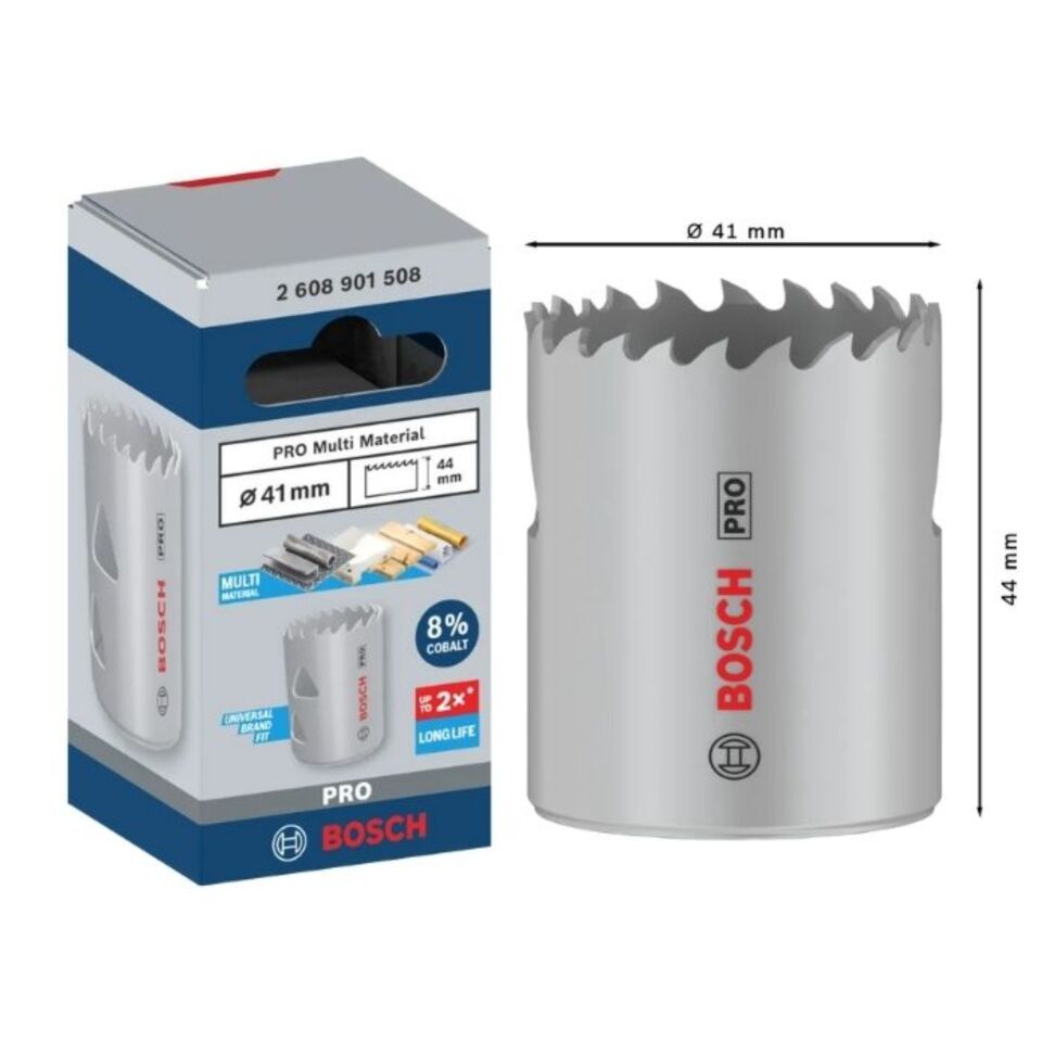 Bosch Pro Bi-metal Panç 41 Mm 2608901508