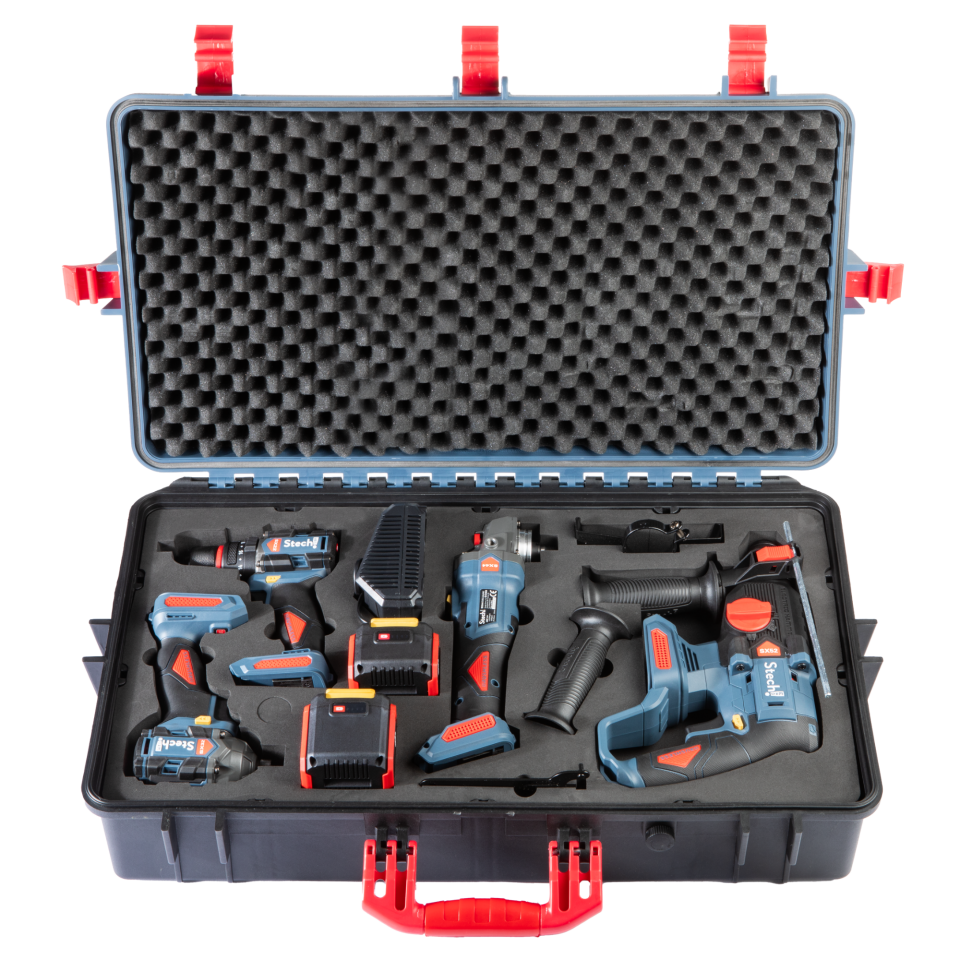 Stech-end Akülü 4 Lü Set 20v Sxs402