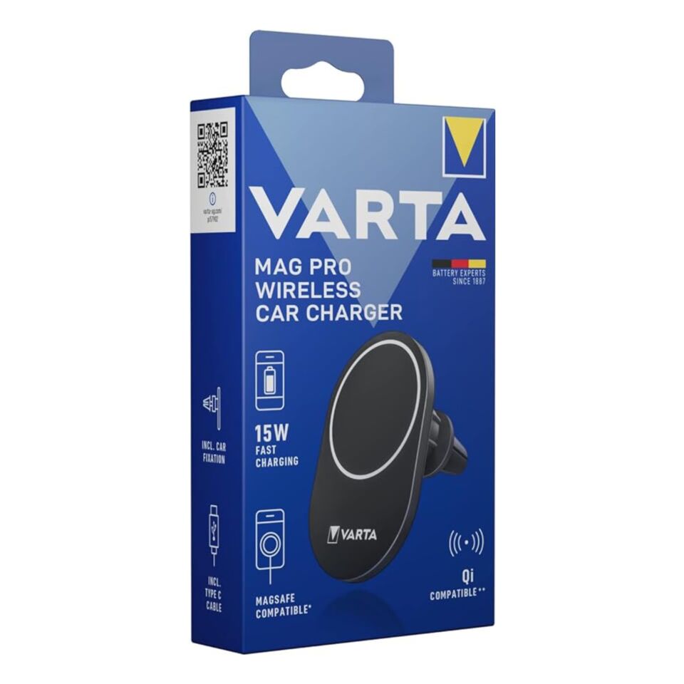 Varta Araç Kablosuz Şarj Aleti (57902-101-111)