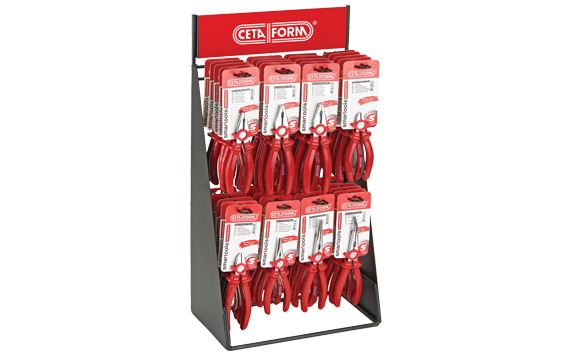 Ceta Form 40 Parça Pense Teşhir Standı (Polisajlı/UniGrip Sap) - SE43-1-040