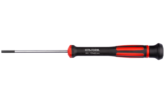 Ceta Form C-TRONIC Allen Uçlu Elektronikçi Tornavida  2.5 x 80 mm - H06-25-080