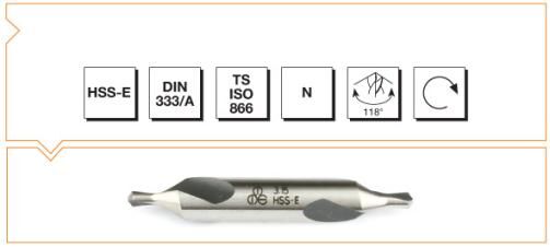 MTE Makina Takım HSS-E DIN 333 Punta Matkabı 12.5 mm B00010111250
