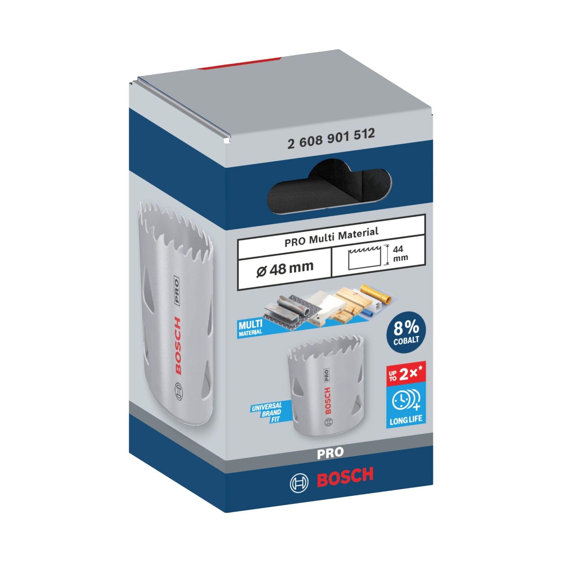 Bosch Pro Bi-metal Panç 48 Mm 2608901512