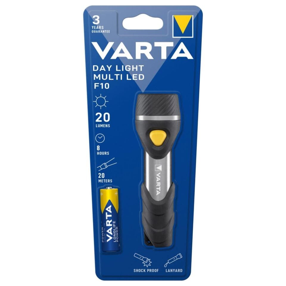 Varta Day Lıght Multı Led Fener F10 1xaa (16631)