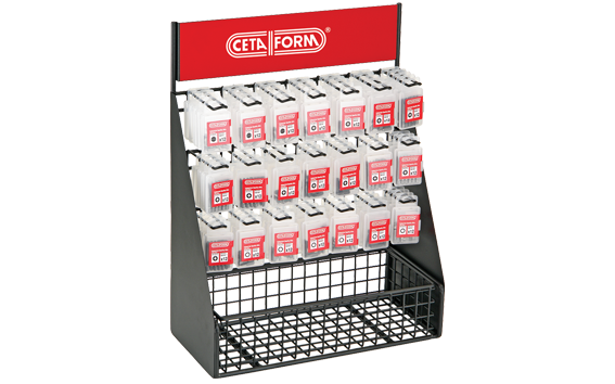 Ceta Form 1008 Parça Bits Uç Teşhir Standı - SCB-1-1008