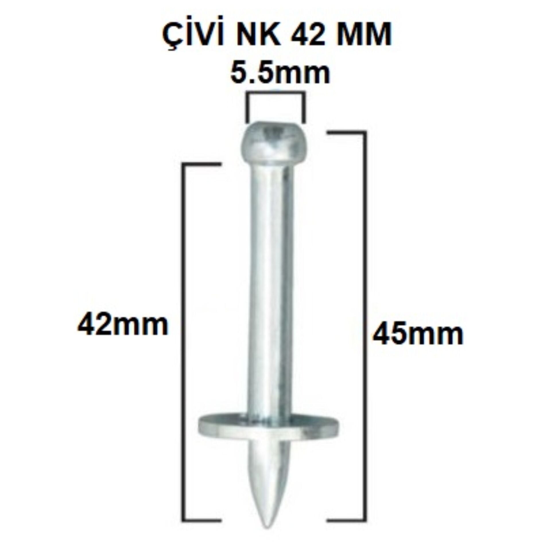 Çivi Nk 42 Mm (pk.ad.100)