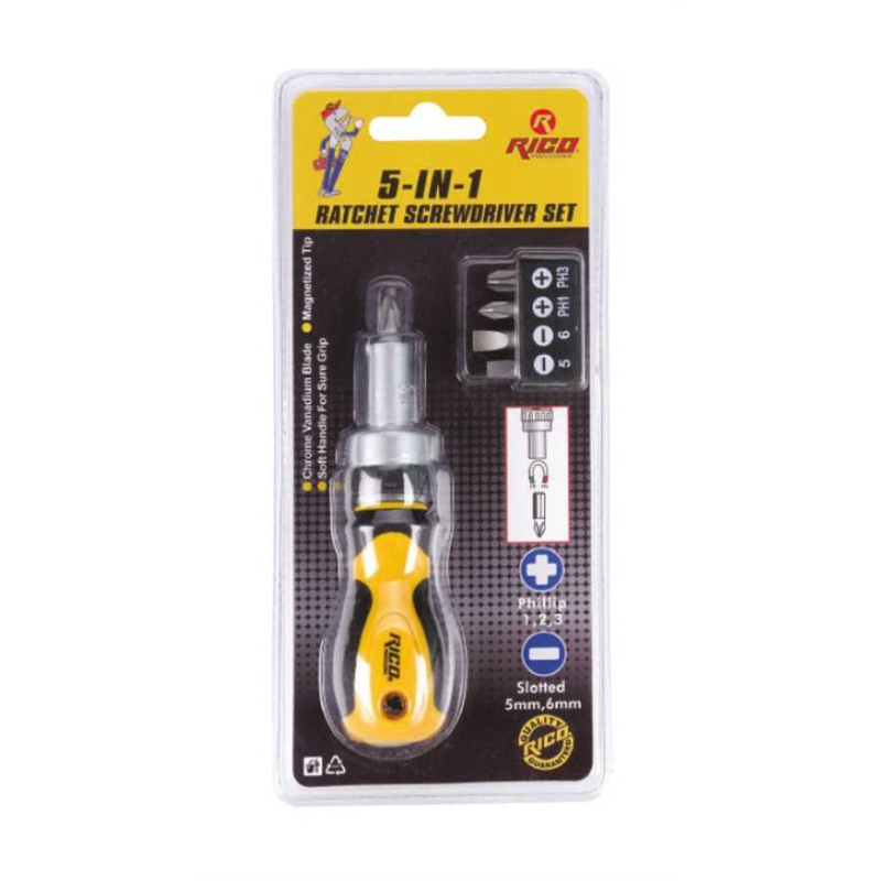 Rico 6-ın-1 Tornavida Klasik Seri - 003-RK0029