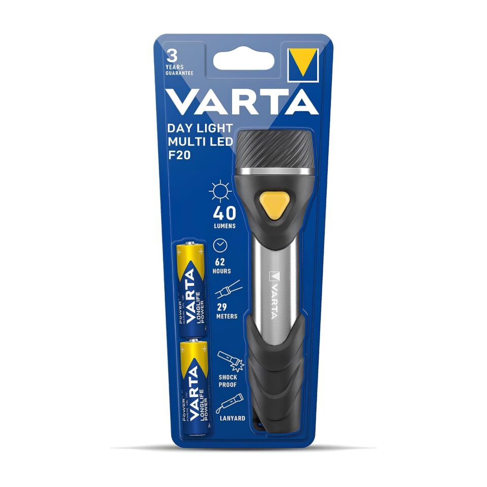 Varta Day Lıght Multı Led Fener F20 2xaa (16632)