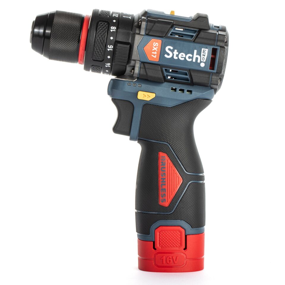 Stech-end Akülü Darbeli Vidalama 2.0 Ah 16V SX17