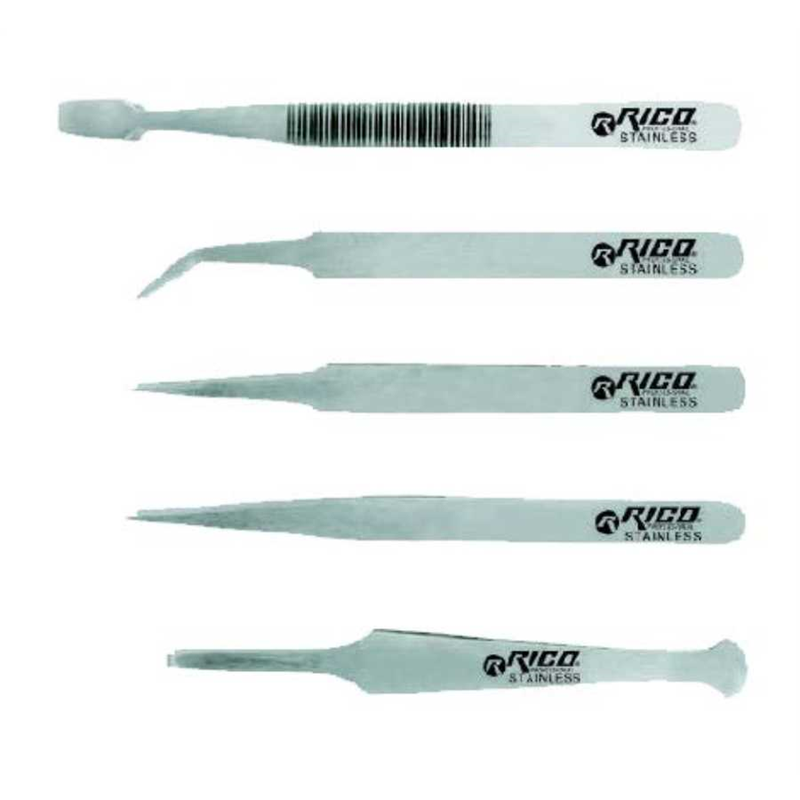 Rico 5 Parça Paslanmaz Cımbız Set Kısa - 025-RC7782