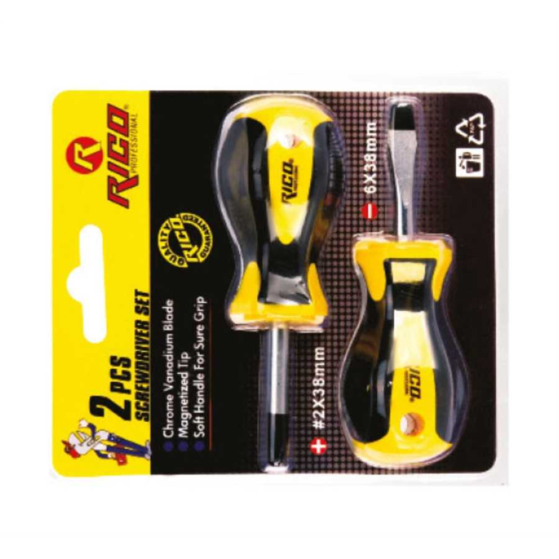 Rico 2 Parça Topaç Tornavida Klasik Se - 003-RK0030