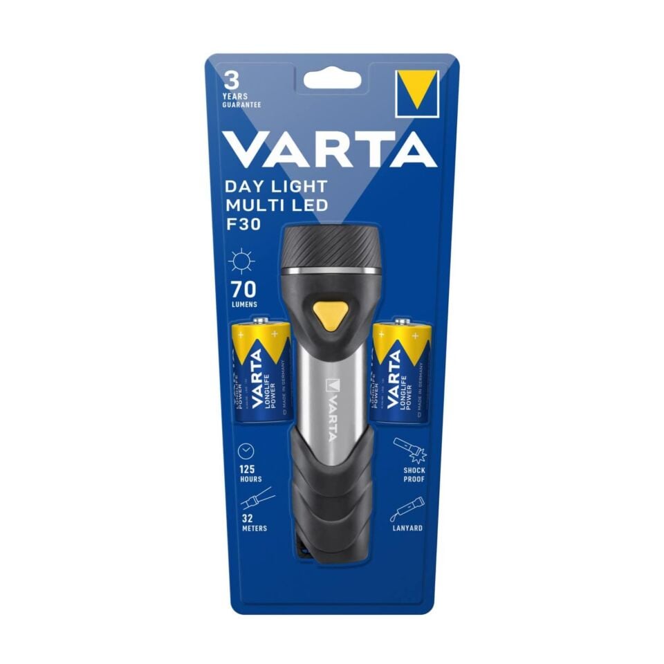 Varta Day Lıght Multı Led Fener F30 2xd (17612)