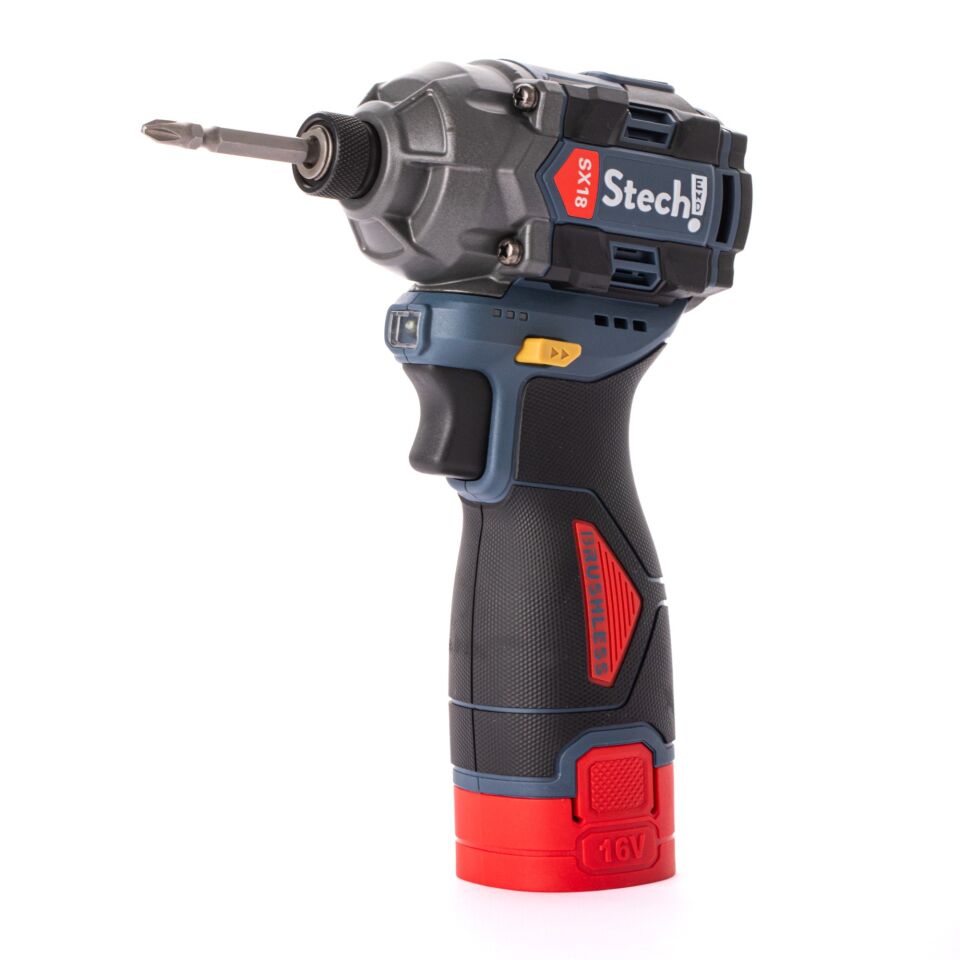 Stech-end Akülü Darbeli Vidalama 2.0 Ah 16V SX18