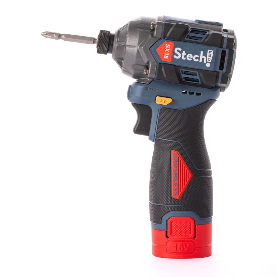 Stech-end Akülü Darbeli Vidalama 2.0 Ah 16V SX18
