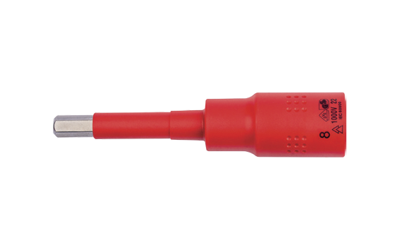Ceta Form 1/2'' 1000V Uzun Allen Uçlu Lokma 10 x 120 mm - GC28S-H10L