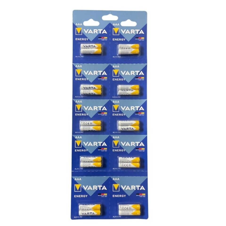 Varta Energy Alkalin Kalem Pil (pk 20li)4106229482