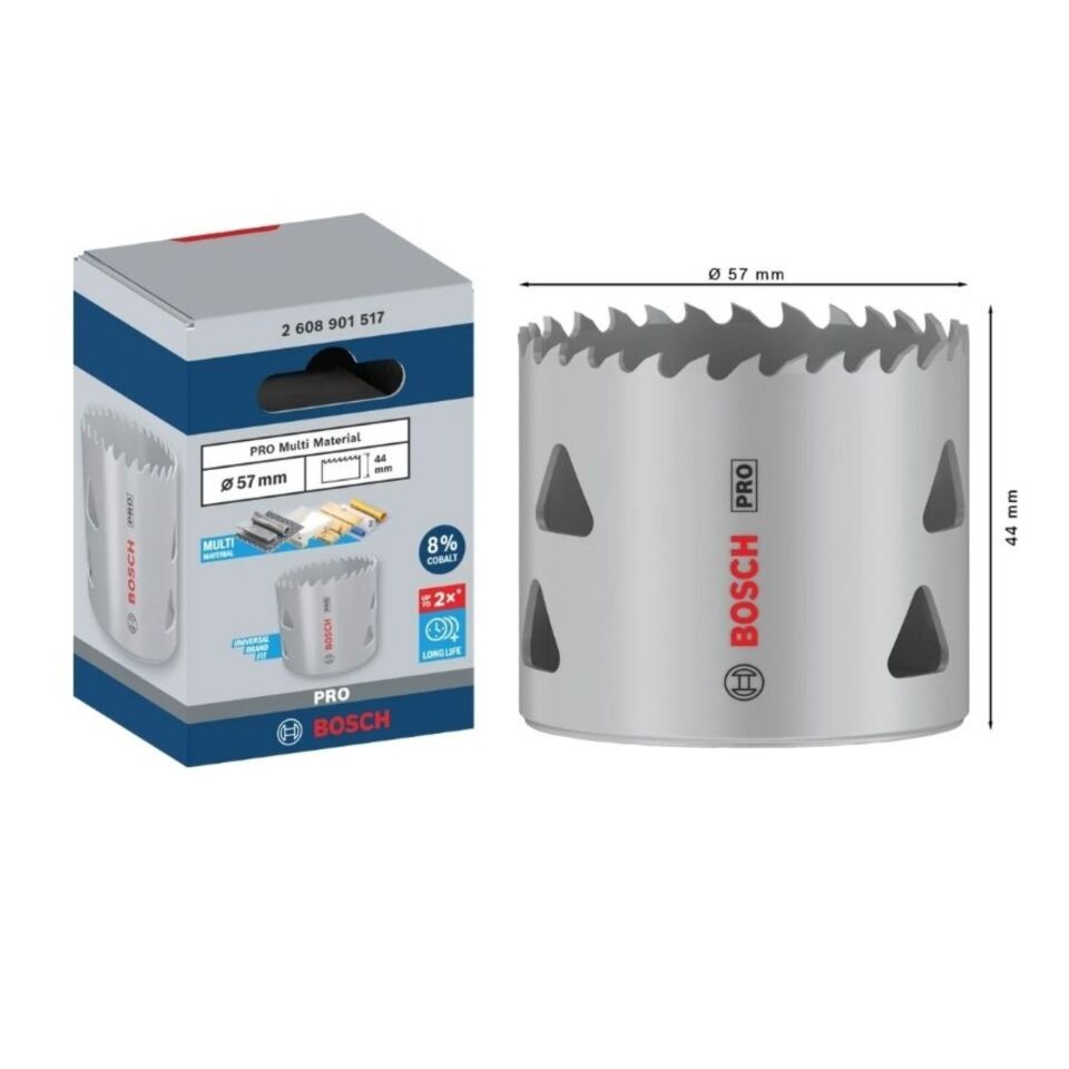 Bosch Pro Bi-metal Panç 57 Mm 2608901517