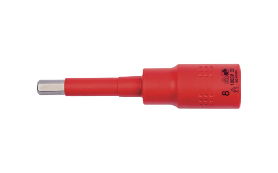 Ceta Form 1/2'' 1000V Uzun Allen Uçlu Lokma 5 x 120 mm - GC28S-H05L