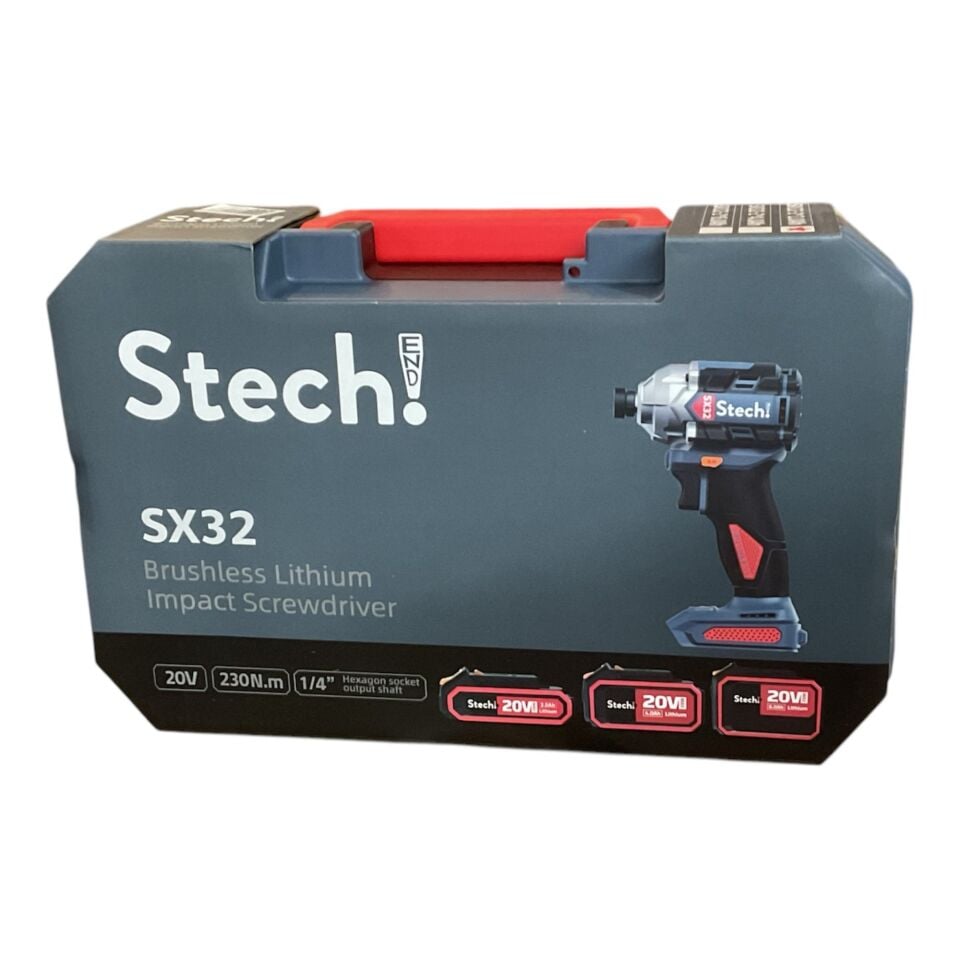 Stech-end Akülü Darbeli Vidalama 2.0 Ah 20v Sx32