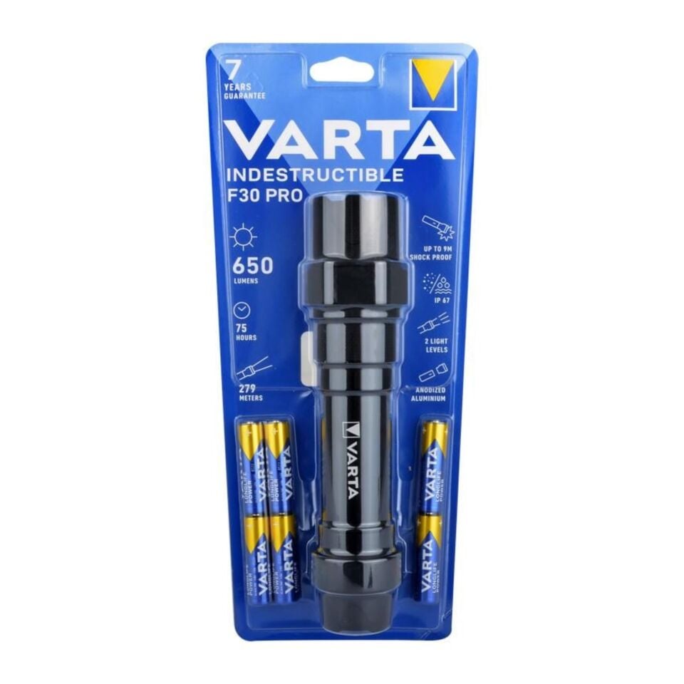 Varta Indestructıble Fener F30 Pro 6aa (18714)