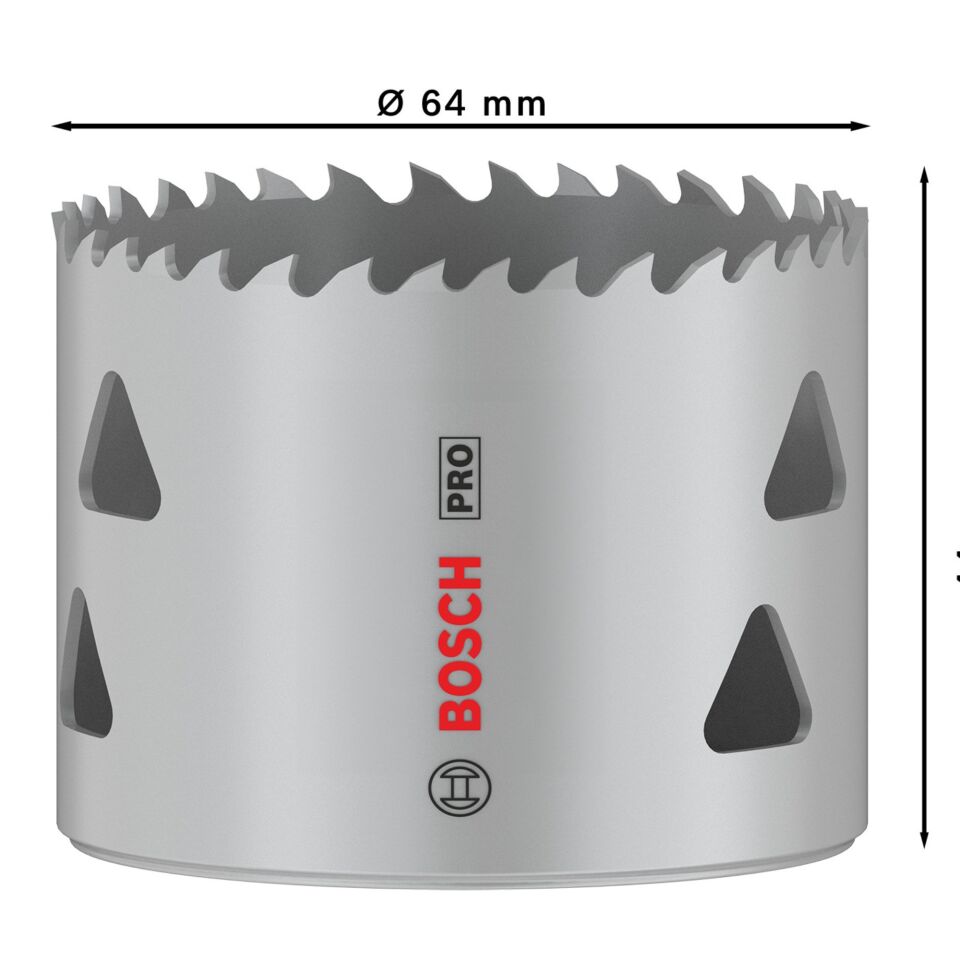 Bosch Pro Bi-metal Panç 64 Mm 2608901520