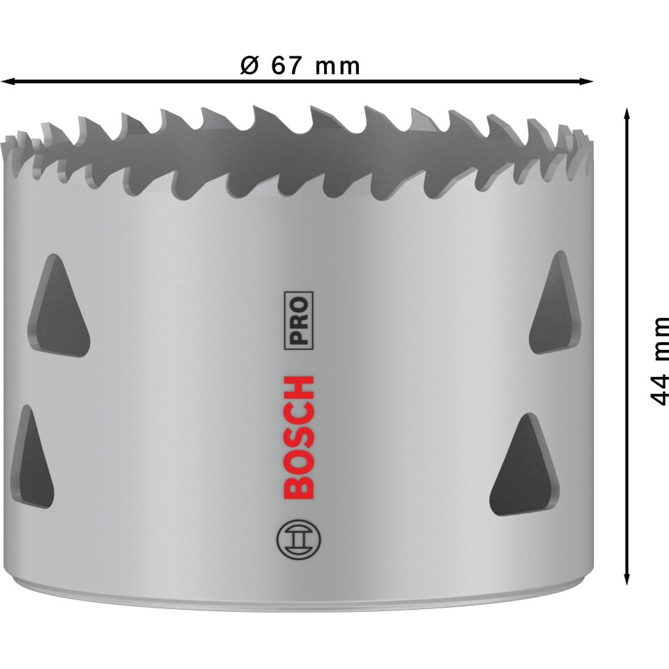 Bosch Pro Bi-metal Panç 67 Mm 2608901522