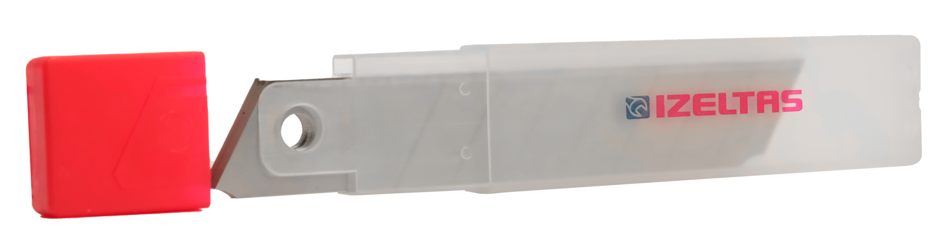 İzeltaş Pro Guvenlıklı Otomatık Kıtlemelı Trapez Maket Bıçağı (2Yedek Bıçaklı) - 14000005051