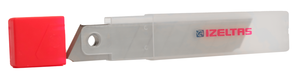 İzeltaş Pro Guvenlıklı Otomatık Kıtlemelı Trapez Maket Bıçağı (2Yedek Bıçaklı) - 14000005051