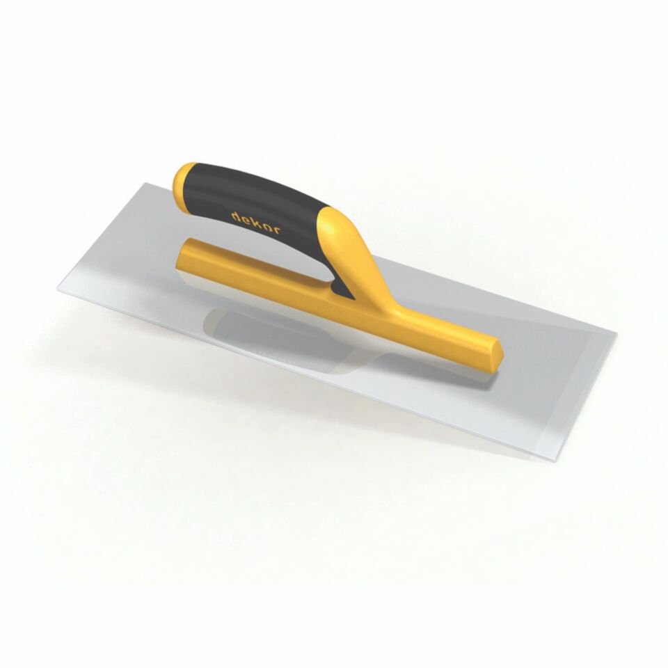 Hassan Alçı Malası Açık Plastik Sap 35 Cm Kod:093