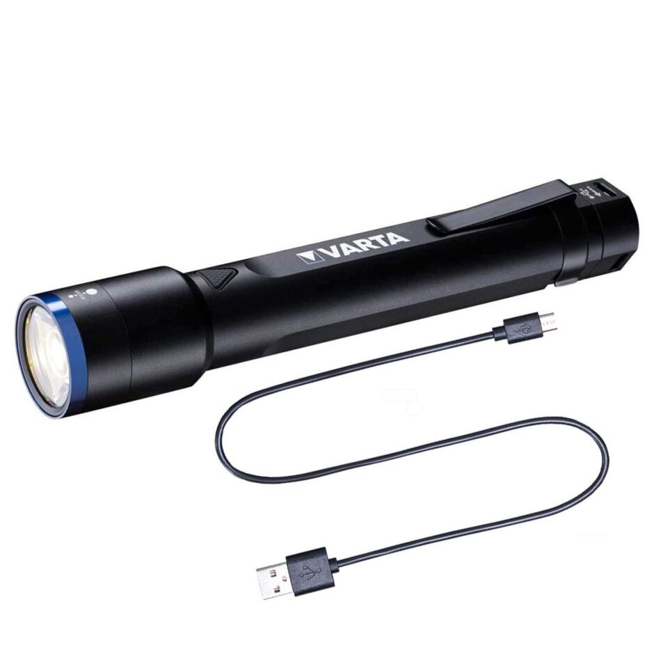 Varta Nıght Cutter Fener F30r-cable Şarjlı (18901)