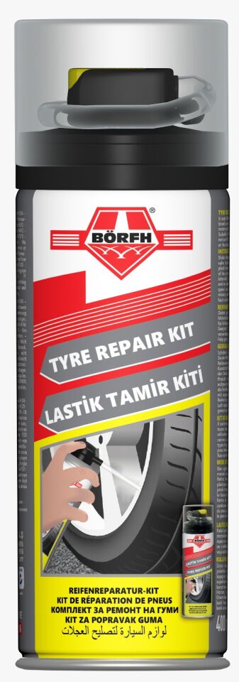 BÖRFH Lastik Tamir Kiti (65 Çap Kapaklı) - 6024186 - 400 ML
